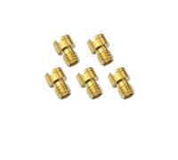 YUQUDGELKY 5 Pezzi Per M4 GY6 49cc 50cc 80cc 100cc 125cc Per CVK 24 26 Per PZ19 Per 139QMB 139QMA 40-85 Ugello Carburatore Per Scooter A 4 Tempi(65-85)