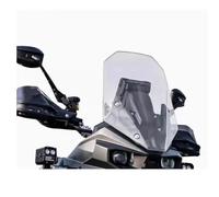 YUQUDGELKY Accessori Parabrezza Rialzato per Moto per Colove per Kove 800X per Rally KY800X KY 800X 800 X Parabrezza Spoiler Deflettore Vento(Chiaro,55CM)