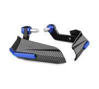 YUQUDGELKY Accessori Per Moto Paramani Universali Da 7/8" 22 Mm Per Manubrio Leva Freno Frizione Paramani Parabrezza 1 Paio(Blu)