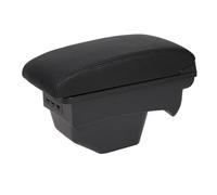 YUQUDGELKY Box Bracciolo Per Citroën C4 2011 Parti Di Ricambio Per Retrofit Vano Portaoggetti Centrale(A2 genuine leather 3USB)