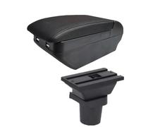 YUQUDGELKY Box Bracciolo Per Toyota Per Urban Cruiser Per Ist Generazione Vano Portaoggetti Centrale(H All Black 4 USB)