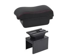 YUQUDGELKY Box Bracciolo Per TT Bracciolo Coupé Per TT Box Bracciolo Centrale Per Auto Parti Di Ricambio Per Interni(A1 Nero rosso SENZA USB)