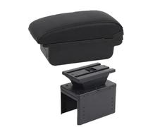 YUQUDGELKY Box Bracciolo Per TT Per TT Coupé Box Portaoggetti Centrale Parti Di Ricambio Per Interni(Linea nera A2 Nessuna USB)