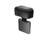 YUQUDGELKY Box Portaoggetti Per Bracciolo Auto Regolabile In Altezza Con Poggiagomiti Organizer Universale Per Braccioli Interni E Sedili(Nero 1Pz)