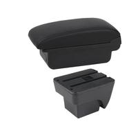 YUQUDGELKY Bracciolo Auto Per SEAT Per ARONA Per Seat Per Ibiza Bracciolo Con USB Ricarica Bracciolo Centrale(Linea nera A2 Nessuna USB)