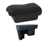 YUQUDGELKY Bracciolo Auto Per Toyota Per Hilux Console Centrale Ripiano USB(C2 Linea Nera)