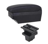 YUQUDGELKY Bracciolo Centrale Per S&koda Per Octavia Per S&koda Per Yeti Mk2 2005 2006 2007 2008-2012 Parti Di Retrofit Auto Scatola Di Stoccaggio(E1 Linea Nera)