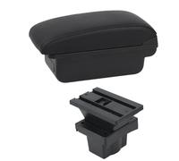 YUQUDGELKY Bracciolo Centrale Per S&koda Per Octavia Per S&koda Per Yeti Mk2 2005 2006 2007 2008-2012 Parti Di Retrofit Auto Scatola Di Stoccaggio(B1 Linea Nera)