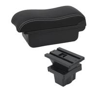 YUQUDGELKY Bracciolo Centrale Per S&koda Per Octavia Per S&koda Per Yeti Mk2 2005 2006 2007 2008-2012 Parti Di Retrofit Auto Scatola Di Stoccaggio(B2 Linea Bianca)