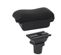 YUQUDGELKY Bracciolo Centrale Per Toyota Per Yaris Per Vitz 5 Porte Hatchback 1998-2006 2007 2008 2009 2010 2011 Bracciolo Auto(B2 linea nera 3USB)