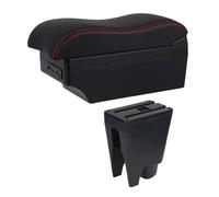 YUQUDGELKY Bracciolo Per Citroën C1 Bracciolo Centrale Pezzi Di Retrofit Vanetto Centrale(E2 Linea Rossa)