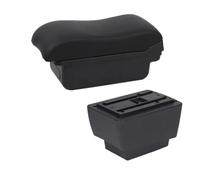 YUQUDGELKY Bracciolo Per S&koda Per Fabia 3 III Combi Auto Scatola Bracciolo Scatola Di Archiviazione Centrale Retrofit Con USB(Una linea nera Nessuna USB)