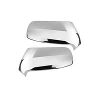 YUQUDGELKY Copriretrovisore Laterale Auto Per Citroën C3 2008-2017 Per C4 Per Picasso 2006-2013 Argento/Nero(Cromo,1 paio)