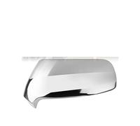 YUQUDGELKY Copriretrovisore Laterale Auto Per Citroën C3 2008-2017 Per C4 Per Picasso 2006-2013 Argento/Nero(Cromo,Sinistra)