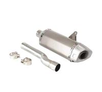 YUQUDGELKY Marmitta Di Scarico Per Moto ATV Per Can Am Per Outlander 500 650 800 850 1000 2012 2013 2014 2015 2016 2017 2018 2019 2020 2021(Argento)