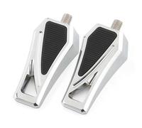 YUQUDGELKY Pedale Per Motocicletta Pedale Tallone-Punta Pedali Cambio Per Harley Per Sportster XL 883 1200 Per Touring Per Electra Per Street Per Glide Per Dyna Per Softail(Cromo)