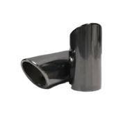 YUQUDGELKY Per A4 B8 A3 8V 8P A1 Q5 2010 2011 2012 2013 2014 2015 2016 Terminale Di Scarico In Acciaio Inox Accessori Per Auto(NERO)