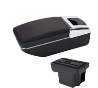YUQUDGELKY Per C&hevrolet Per Niva Bracciolo Scatola Centrale Contenuto Scatola Interno Per Niva Braccioli(A1 Nero rosso SENZA USB)