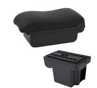 YUQUDGELKY Per C&hevrolet Per NIVA Kit Retrofit Bracciolo Portabracciolo Auto Scatola Di Archiviazione Accessori Interni Auto Ricarica USB(C2 Linea nera NO USB)