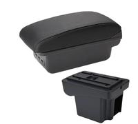 YUQUDGELKY Per C&hevrolet Per NIVA Parti Retrofit Bracciolo Scatola Bracciolo Auto Scatola Ripiano Accessori Interni Auto Interfaccia USB(B2 linea nera 3USB)