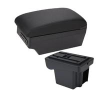 YUQUDGELKY Per C&hevrolet Per NIVA Parti Retrofit Bracciolo Scatola Bracciolo Auto Scatola Ripiano Accessori Interni Auto Interfaccia USB(A2 Black line 7USB)