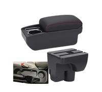 YUQUDGELKY Per C&hevrolet Per Sail 3 Portabreve Bracciolo Per Aveo 3 Per Sail III Componenti Retrofit Bracciolo Auto Scatola Di Riporlo Accessori Auto Dedicati(C1 Nero rosso NO USB)