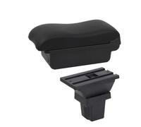 YUQUDGELKY Per C&hevrolet Per Trax Per Tracker 2015 2016 2017 2018 2019 Portabracciolo Auto Scatola Di Immagazzinaggio Braccio Accessori(Linea nera A2 Nessuna USB)