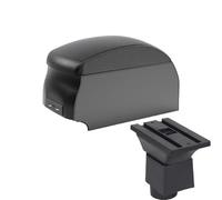 YUQUDGELKY Per Chery A1 A3 2007 2008 2009 2010 2011 Bracciolo Auto Scatola Di Archiviazione Centrale Con Interfaccia USB(B2 Black double)