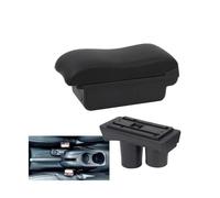 YUQUDGELKY Per Citroën Per C-Elysée Bracciolo Auto Scatola Scatola Di Archiviazione Pezzi Interni Retrofit(Linea nera A2 Nessuna USB)