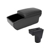 YUQUDGELKY Per Datsun GO Bracciolo Portaoggetti GO Plus Bracciolo Centrale Auto Universale Portaoggetti Accessori Modificazione Scatola Fazzoletti(B3 white Storage box)