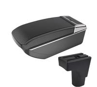 YUQUDGELKY Per Datsun GO Per GO Plus Universale Box Bracciolo Centrale Auto Portabicchieri(B3 Black white NO USB)