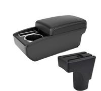 YUQUDGELKY Per Datsun Per GO Per GO Plus Universale Bracciolo Centrale Auto Scatola Ripiano Portabicchieri Interfaccia USB(Linea bianca A3 Nessuna USB)