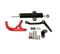 YUQUDGELKY Per Ducati Per Multistrada MTS V4/S/Pikes Peak Righello Direzionale Titanio Accessori Staffe Ammortizzatore(Model D)