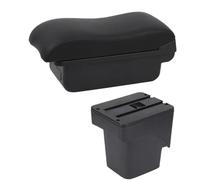 YUQUDGELKY Per F&ord Per Focus 2 Mk2 2005 2006 2007-2011 Bracciolo Auto Bracciolo Console Centrale Stoccaggio Doppio Strato(B2 Linea Nera)