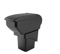 YUQUDGELKY Per F&ord Per Focus 2 Scatola Bracciolo Per F&ord Per Focus 2 Mk2 Bracciolo Auto Scatola Di Archiviazione Centrale Supporto Braccio(Linea nera A2 Nessuna USB)