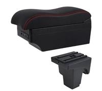 YUQUDGELKY Per F&ord Per Focus 3 Mk3 2011 2012 2013 2014 2015 2016 2017 2018 2019 2020 Bracciolo Scatola Auto Bracciolo Console Centrale Deposito(E2 Linea Rossa)
