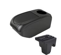 YUQUDGELKY Per F&ord Per Focus 3 Scatola Bracciolo Per Focus Mk3 III Scatola Bracciolo Auto Scatola Di Stoccaggio Centrale(B1 Black Frame 6USB)