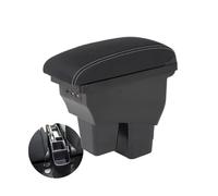 YUQUDGELKY Per Fit Bracciolo Per Jazz Per WRV Portabracciolo Auto 2015-2020 Kit Retrofit Scatola Di Archiviazione Interna 3USB(A3 Pelle artificiale)