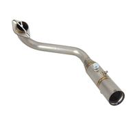 YUQUDGELKY Per FORZA300 Per FORZA350 E NSS350 2018-2023 Marmitta Di Scarico Anteriore Con Raccordo Centrale In Lega Di Titanio Slip-On(Lega di titanio B)