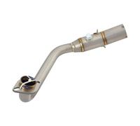 YUQUDGELKY Per FORZA300 Per FORZA350 E NSS350 2018-2023 Marmitta Di Scarico Anteriore Con Raccordo Centrale In Lega Di Titanio Slip-On(Acciaio inossidabile C)