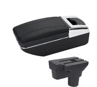 YUQUDGELKY Per Hyundai Per Solaris 2 Per Accent Per Verna 2017 2018 2019 2020 2021 2022 Bracciolo Auto Scatola Portaoggetti Centrale(Linea nera A2 Nessuna USB)