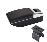 YUQUDGELKY Per Lada Per Vesta Scatola Bracciolo Per Vesta SW SW Per CROSS SPORT Console Centrale Scatola Bracciolo Auto(A1 Nero rosso SENZA USB)