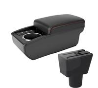 YUQUDGELKY Per Lada Per Xray Scatola Bracciolo Scatola Di Stivaggio Bracciolo Centrale Auto Universale Con Interfaccia Di Ricarica USB(B1 Red line 6 usb)