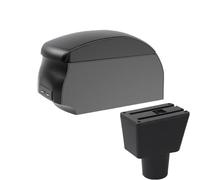 YUQUDGELKY Per LADA Per XRAY Vanetto Bracciolo Auto Vanetto Centrale Parti Retrofit Accessori Auto Dettagli Parti Interne(A2 Black single)