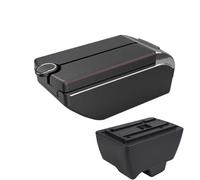 YUQUDGELKY Per Mahindra Per Bolero Box Bracciolo Universale Modifica Vano Centrale Auto Accessori(B1 Red line 7 usb)