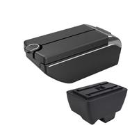 YUQUDGELKY Per Mahindra Per Bolero Box Bracciolo Universale Modifica Vano Centrale Auto Accessori(B2 Linea nera 7USB)