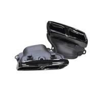 YUQUDGELKY Per Mercedes Per Benz Classe E W212 2014 2015 2016 Terminale Di Scarico E63 AMG Ugello Di Scarico Quadrato Nero(NERO,Conjoined)