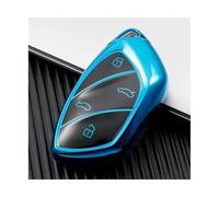 YUQUDGELKY Per MG6 EZS HS EHS Per MARVEL X R Per Roewe RX5 I6 I5 RX3 RX8 ERX5 MG ZS EV2021 Custia Morbida In TPU Per Chiave Auto(Blu)