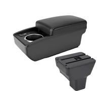 YUQUDGELKY Per N&issan Per Kicks Scatola Bracciolo Auto 2016-2021 Parti Interni Parti Di Retrofit Scatola Di Stoccaggio Centrale Interfaccia USB(Black line 6 usb)