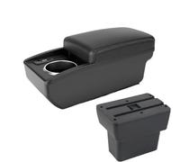 YUQUDGELKY Per N&issan Per Note E-Power Scatola Bracciolo Per N&issan Per Note 2016-2022 Scatola Di Archiviazione Centrale(B3 white line 6 usb)